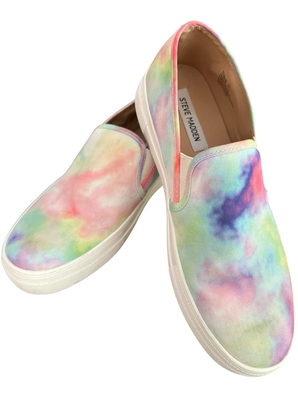 Steve Madden Toshe Slip-On Tie Dye Sneakers Size 10